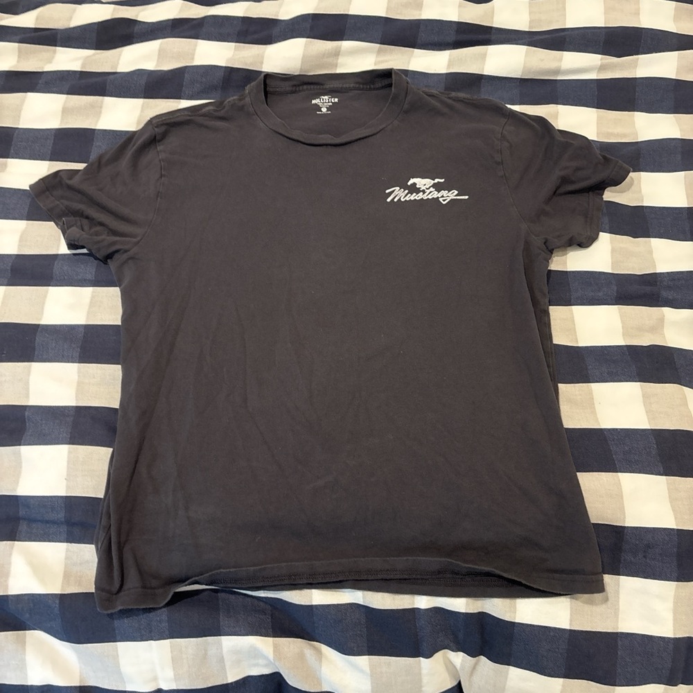 Hollister Dark Gray Short Sleeve Tee